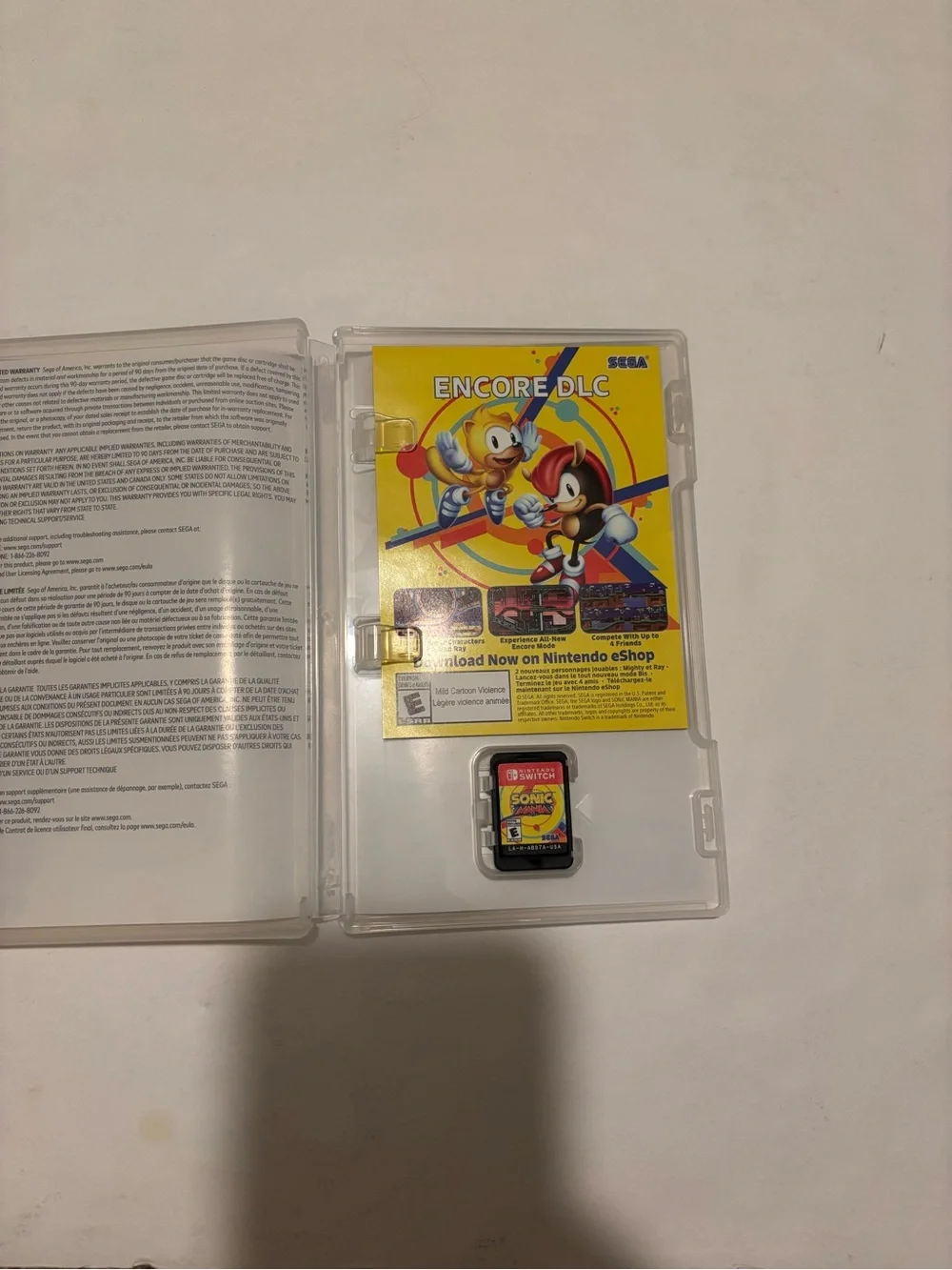 Sonic Mania for Nintendo Switch -
